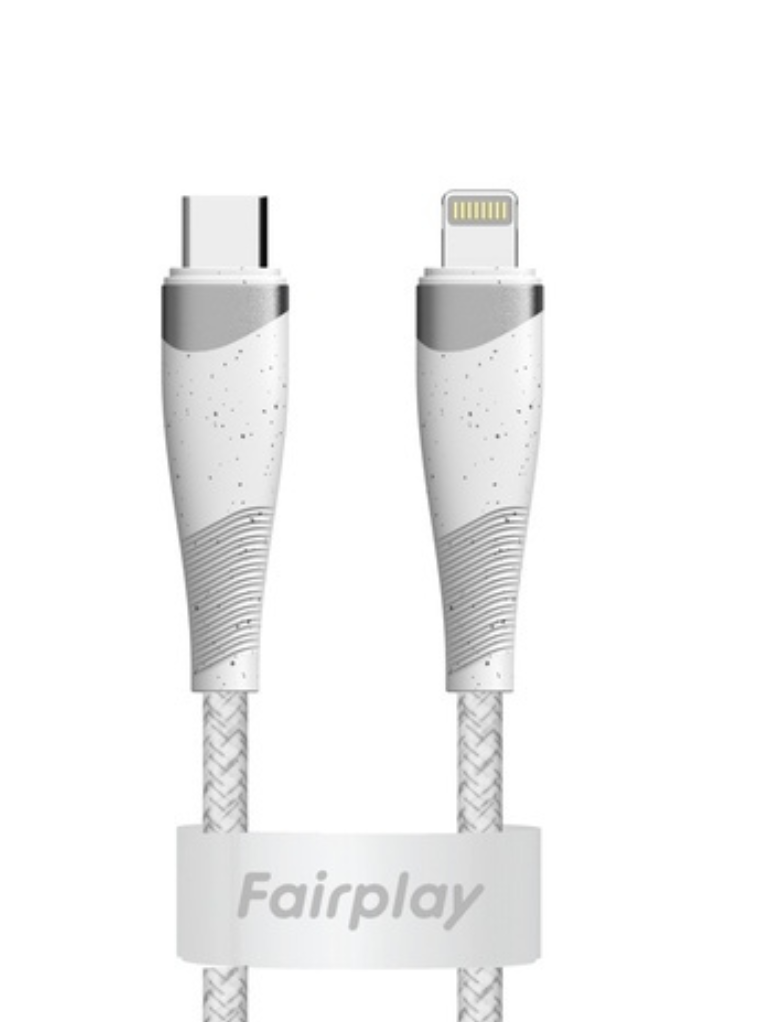 Fairplay - Câble Tressé USB-C vers Lightning - 1m