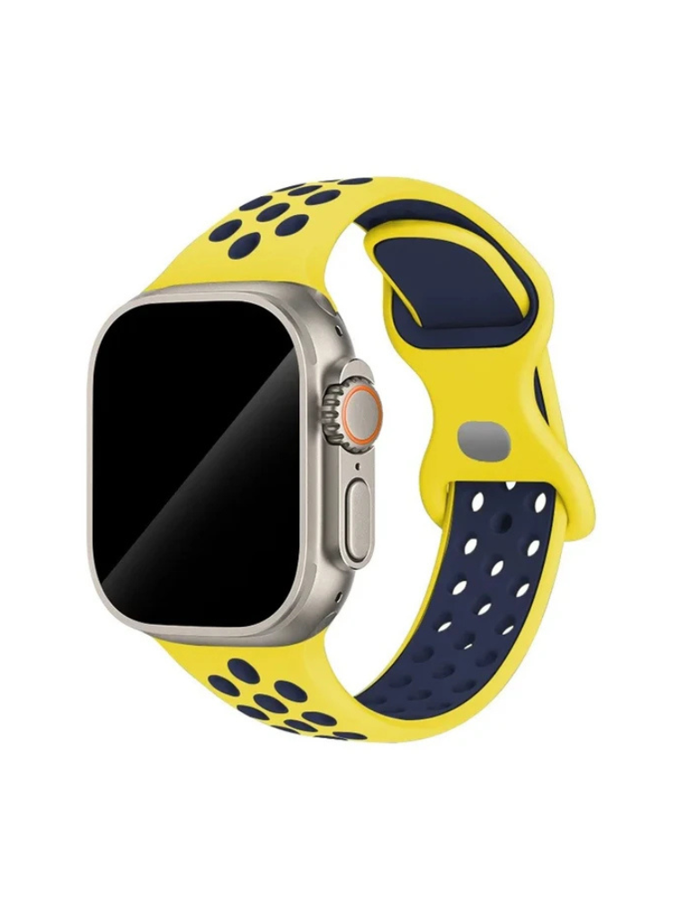 Clypeus - Bracelet Sport pour Apple Watch - Jaune Electrique