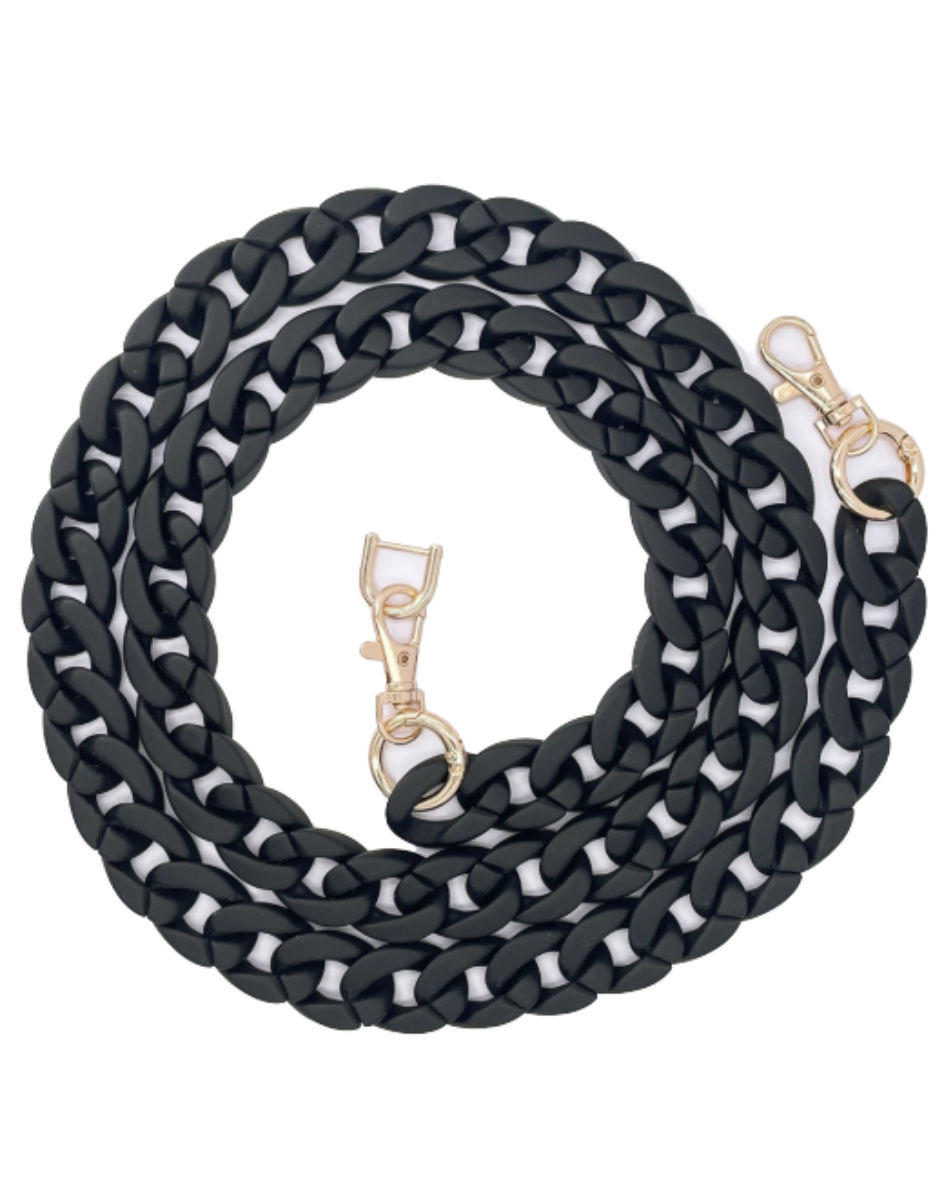 Moxie - Chaine en Maille - Noir (Handmade)