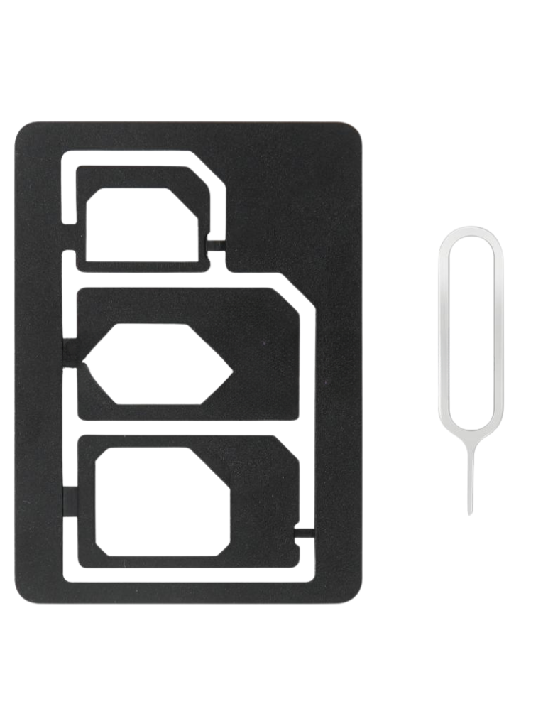 Fairplay - Kit d'Adaptateur Cartes SIM 3 en 1 Extracteur