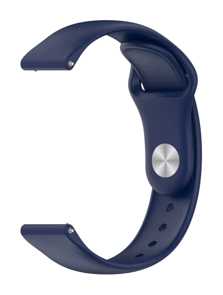 Clypeus - Bracelet Silicone pour Autre Watch - Bleu Nuit