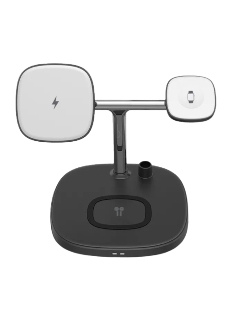 Wiwu - Station de Charge Rapide Sans-Fils Magsafe 4 en 1