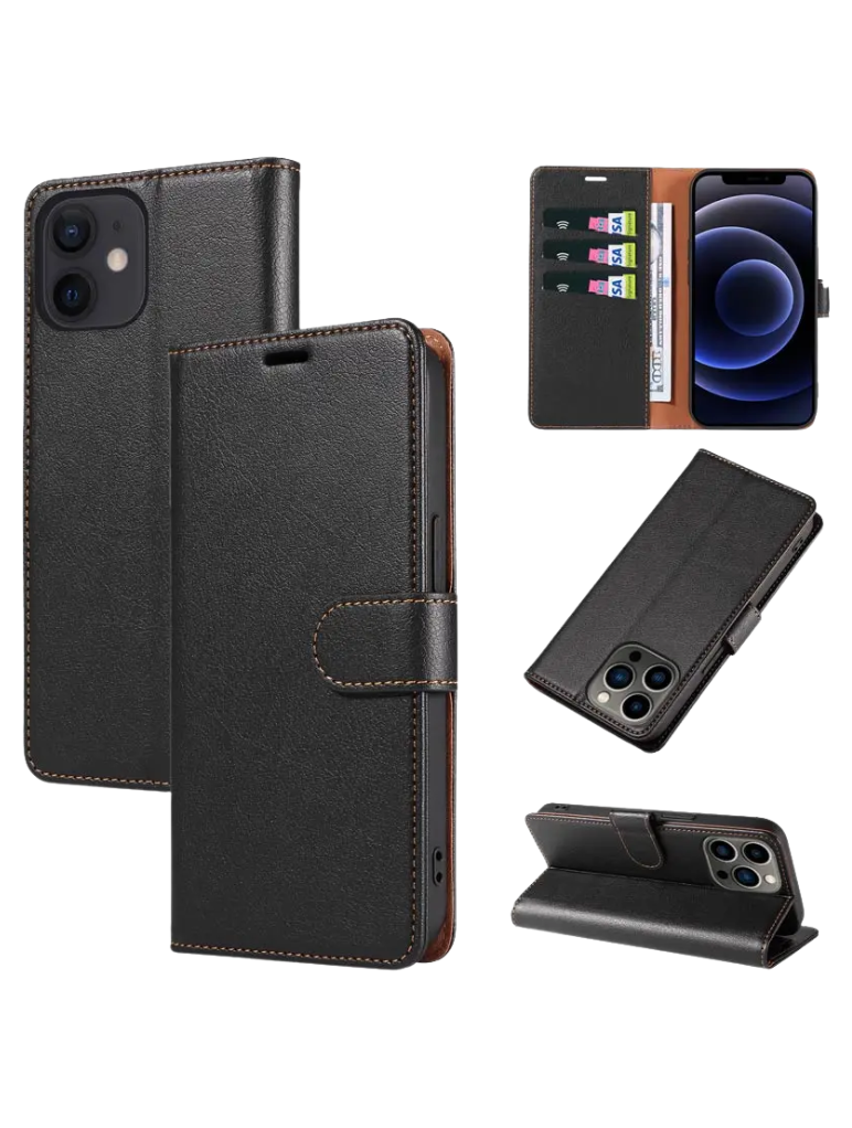 Protect - Coque Portefeuille pour iPhone 12 Mini