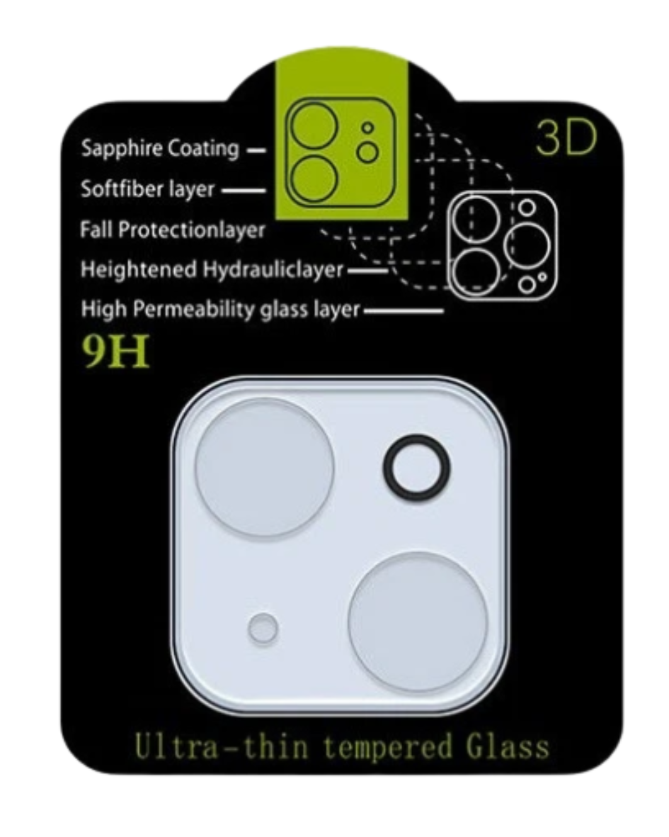 Protection Intégrale de Caméra en Verre Trempé - Apple iPhone Séries