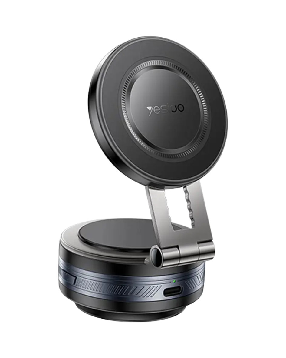 Yesido - Support Smartphone Magnétique pour Voiture C225 Rotation 360° Noir