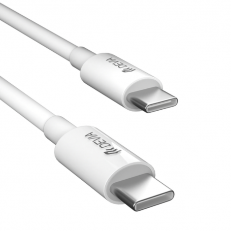 Devia - Câble de charge rapide 60W USB-C vers USB-C (2m)