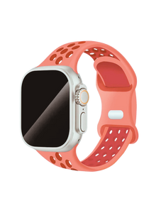 Clypeus - Bracelet Sport pour Apple Watch - Rose Corail