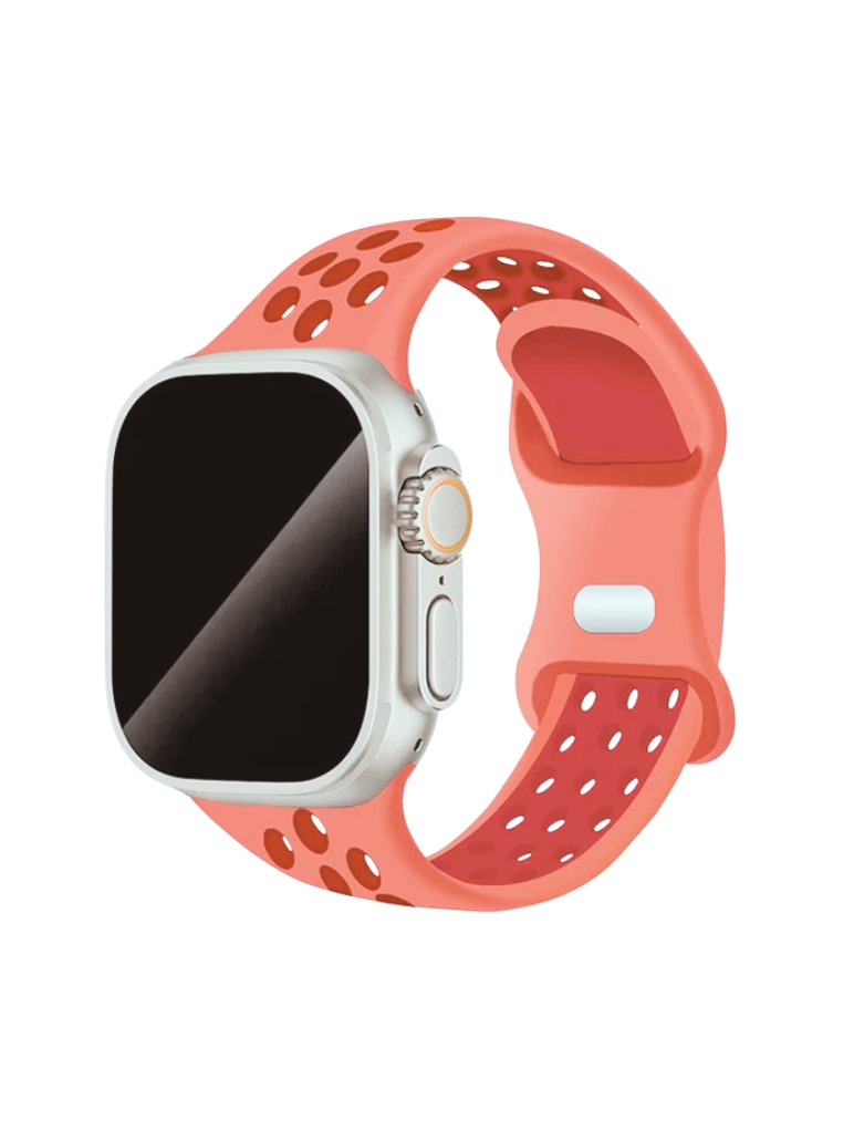 Clypeus - Bracelet Sport pour Apple Watch - Rose Corail