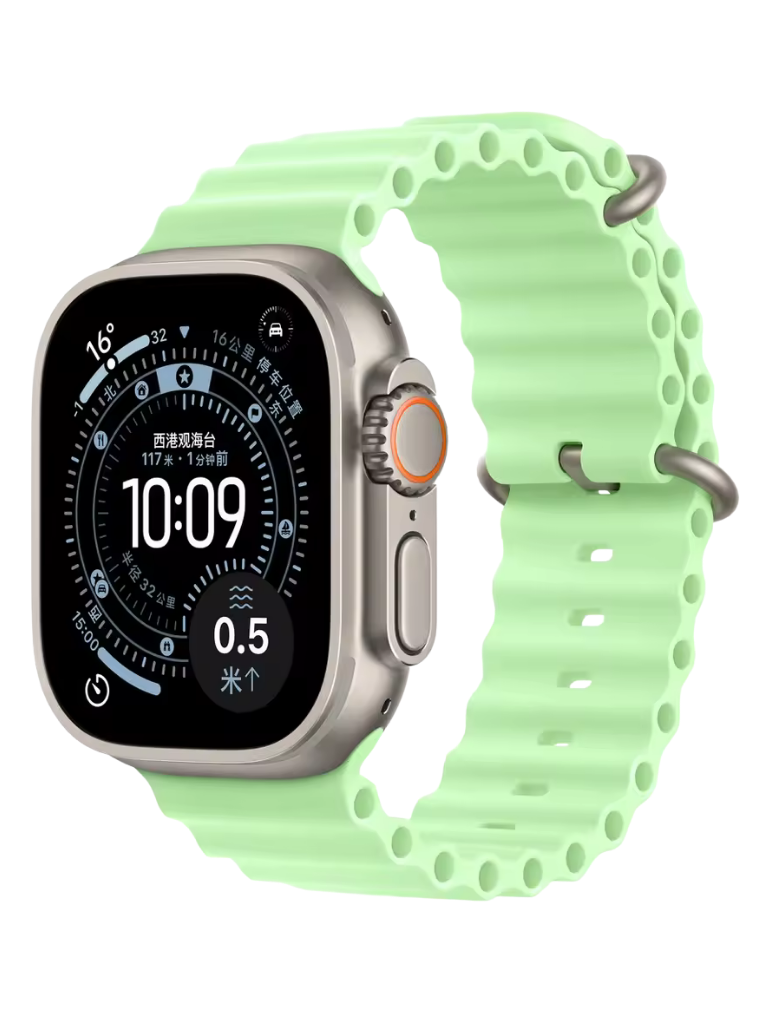 Clypeus - Bracelet Boucle Striée pour Apple Watch