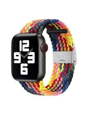 Clypeus - Bracelet à boucle Tréssée pour Apple Watch - Pride Edition