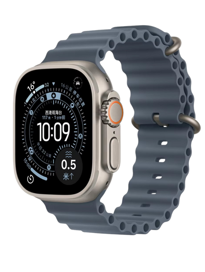 Clypeus - Bracelet Boucle Striée pour Apple Watch