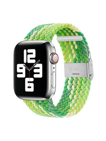Clypeus - Bracelet Boucle Tréssée pour Apple Watch - Vert Lime