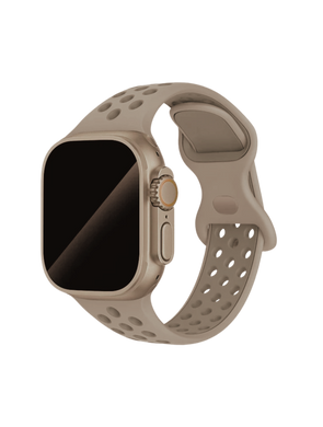 Clypeus - Bracelet Sport pour Apple Watch - Gris Taupe