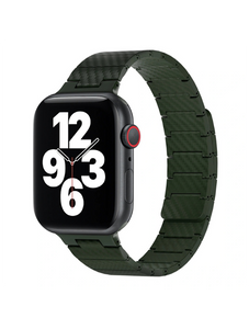 Wiwu - Bracelet en fibre de carbone pour Apple Watch - Vert Kaki