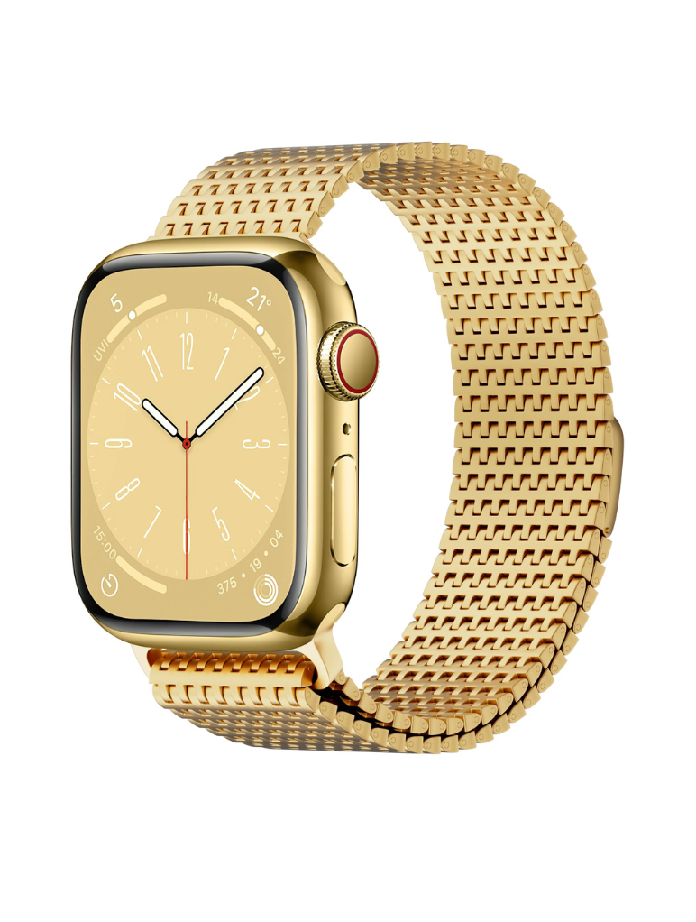 Wiwu - Bracelet en acier inoxydable pour Apple Watch - Gold