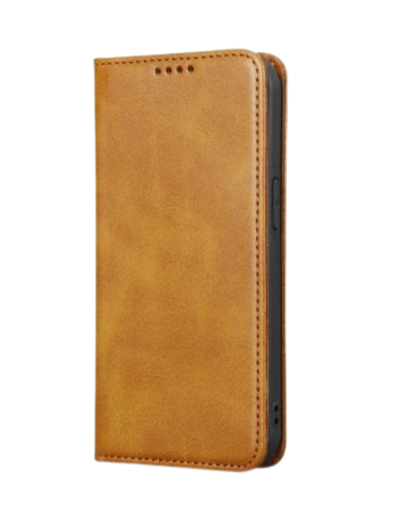 Clypeus - Coque Portefeuille Marron - Samsung Series