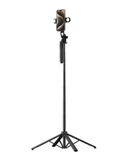 Wiwu - Perche Télescopique (180cm) avec Trépied pour Livestream & Roadtrip