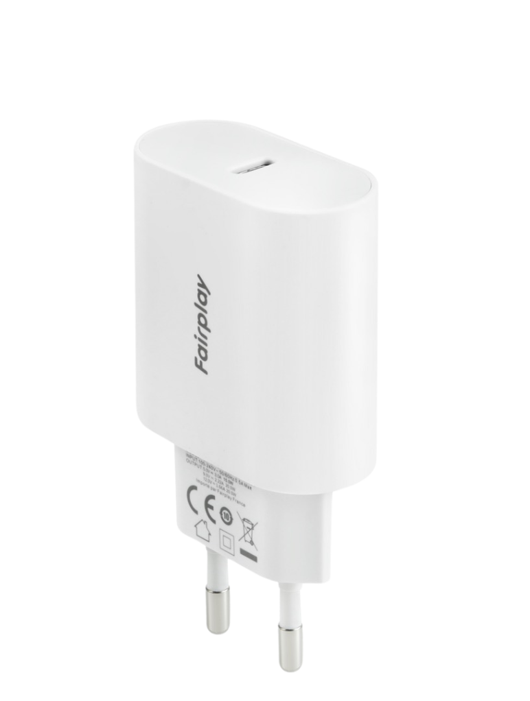 Fairplay - Adaptateur secteur Torino USB-C 25W