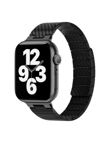 Wiwu - Bracelet en fibre de carbone pour Apple Watch - Noir