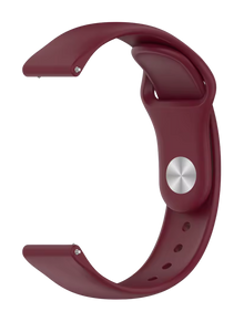 Clypeus - Bracelet Silicone pour Autre Watch - Rouge Bordeaux