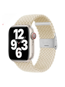 Clypeus - Bracelet Boucle Tréssée pour Apple Watch - Starlight