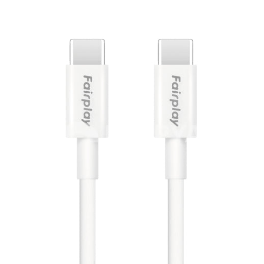 Fairplay - Câble USB-C vers USB-C 60W- 1m (Bulk)