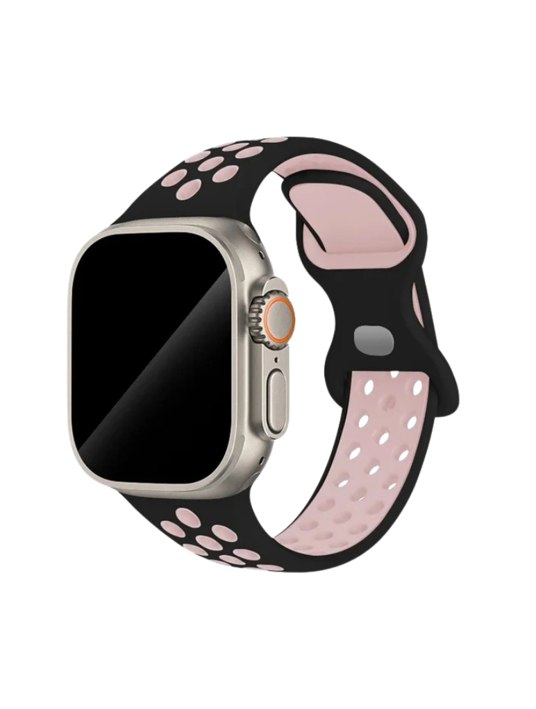 Clypeus - Bracelet Sport pour Apple Watch - Rose bleu