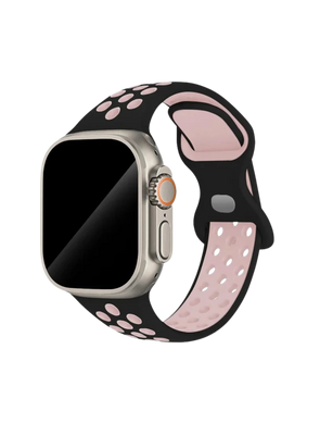 Clypeus - Bracelet Sport pour Apple Watch - Rose bleu