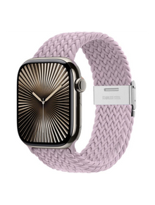 Clypeus - Bracelet Boucle Tréssée pour Apple Watch - Violet Lavande