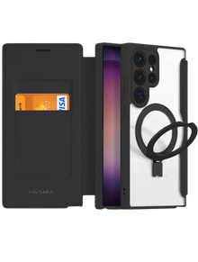 Dux Ducis - Coque Wallet Mag Stand pour Samsung