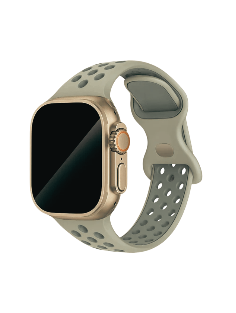 Clypeus - Bracelet Sport pour Apple Watch - Vert Olive