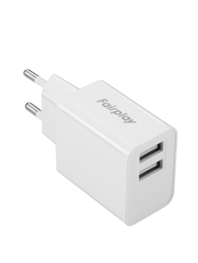 Fairplay - Adaptateur secteur Venezia Double USB 12W