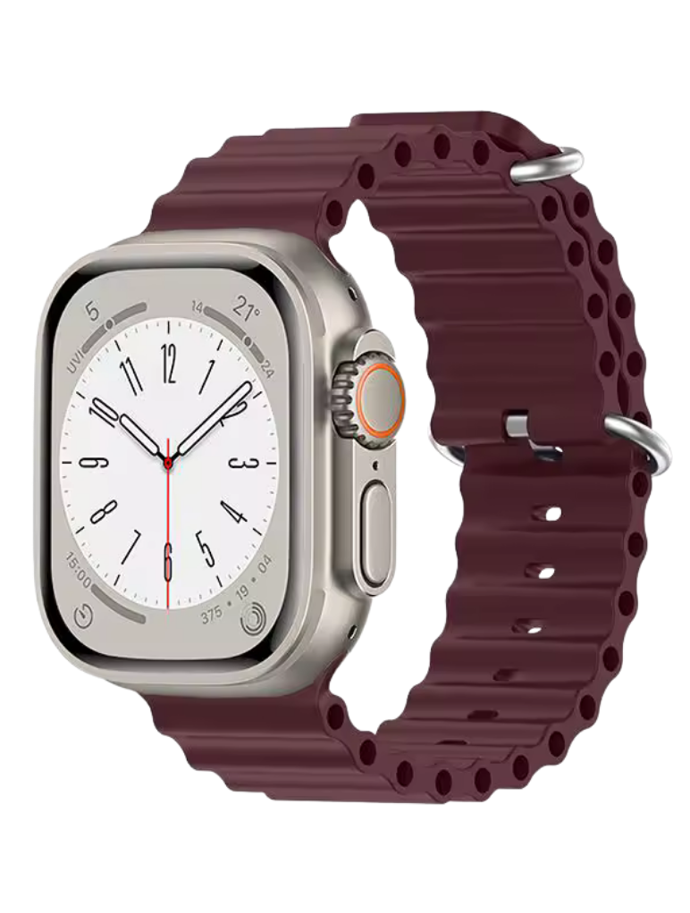 Clypeus - Bracelet Boucle Striée pour Apple Watch