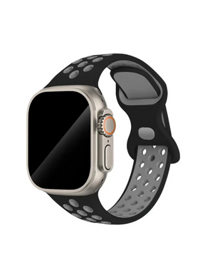 Clypeus - Bracelet Sport pour Apple Watch - Noir