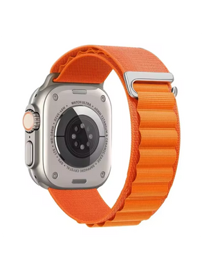 Clypeus - Bracelet à boucle Alpine pour Apple Watch - Orange