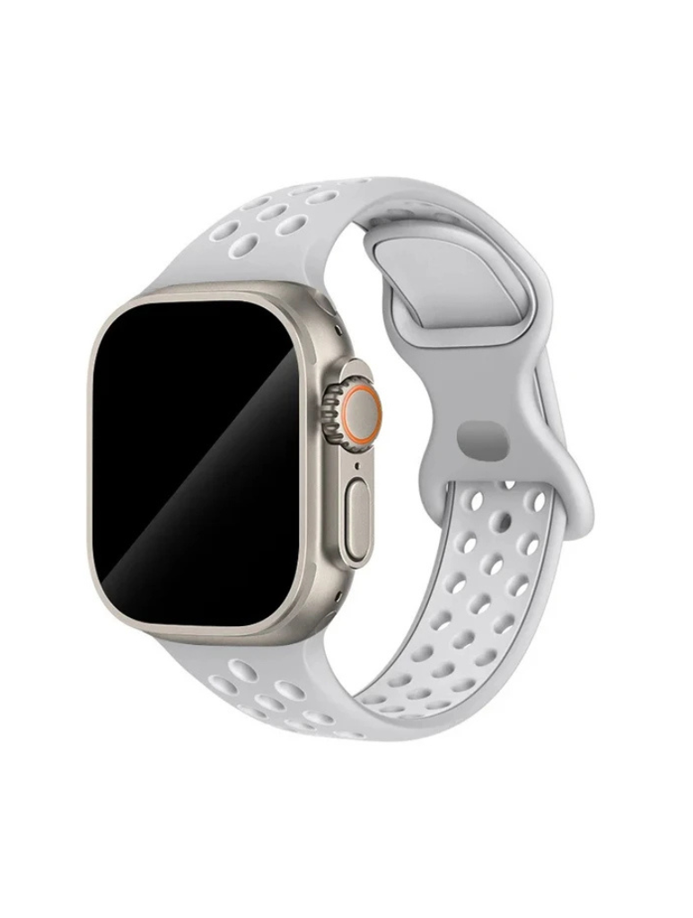 Clypeus - Bracelet Sport pour Apple Watch - Blanc