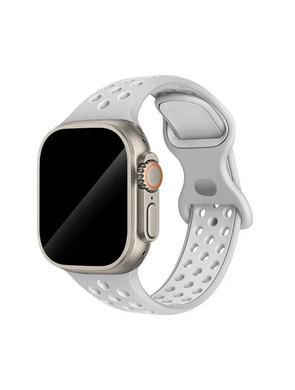 Clypeus - Bracelet Sport pour Apple Watch - Blanc