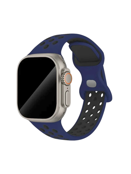 Clypeus - Bracelet Sport pour Apple Watch - Bleu nuit