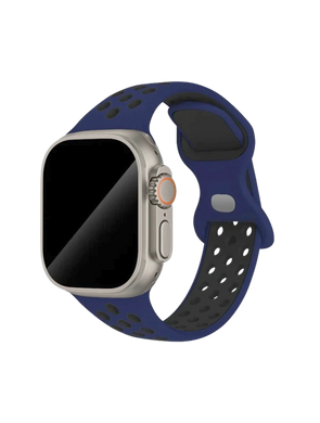 Clypeus - Bracelet Sport pour Apple Watch - Bleu nuit