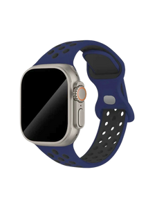 Clypeus - Bracelet Sport pour Apple Watch - Bleu nuit