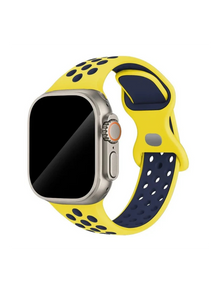 Clypeus - Bracelet Sport pour Apple Watch - Jaune Electrique