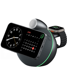 Wiwu - Enceinte & Chargeur MagSafe Qi2 pour iPhone, AirPods & Apple Watch