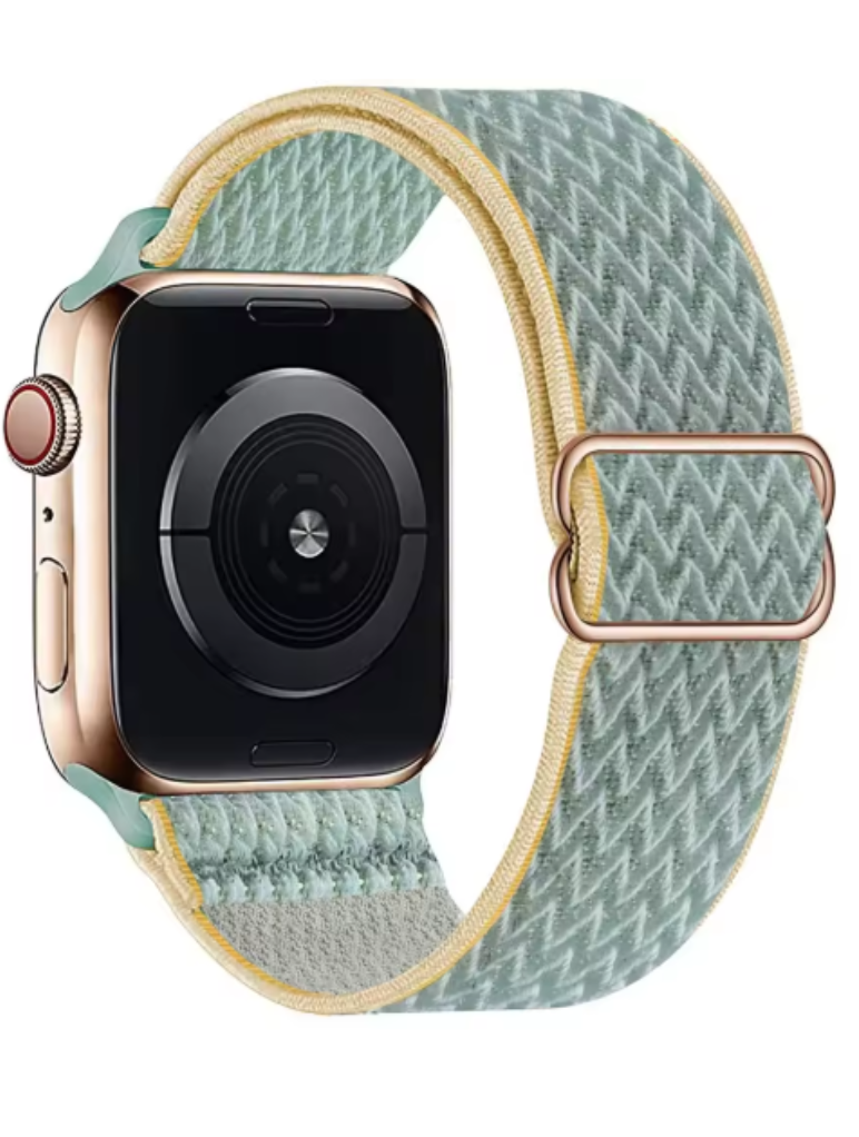 Clypeus - Bracelet en tissu à motifs Chevron pour Apple Watch