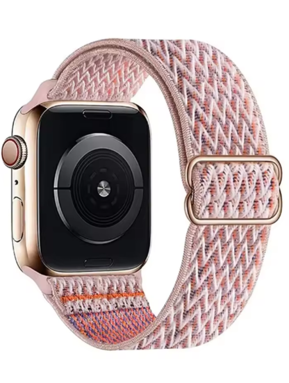 Clypeus - Bracelet en tissu à motifs Chevron pour Apple Watch