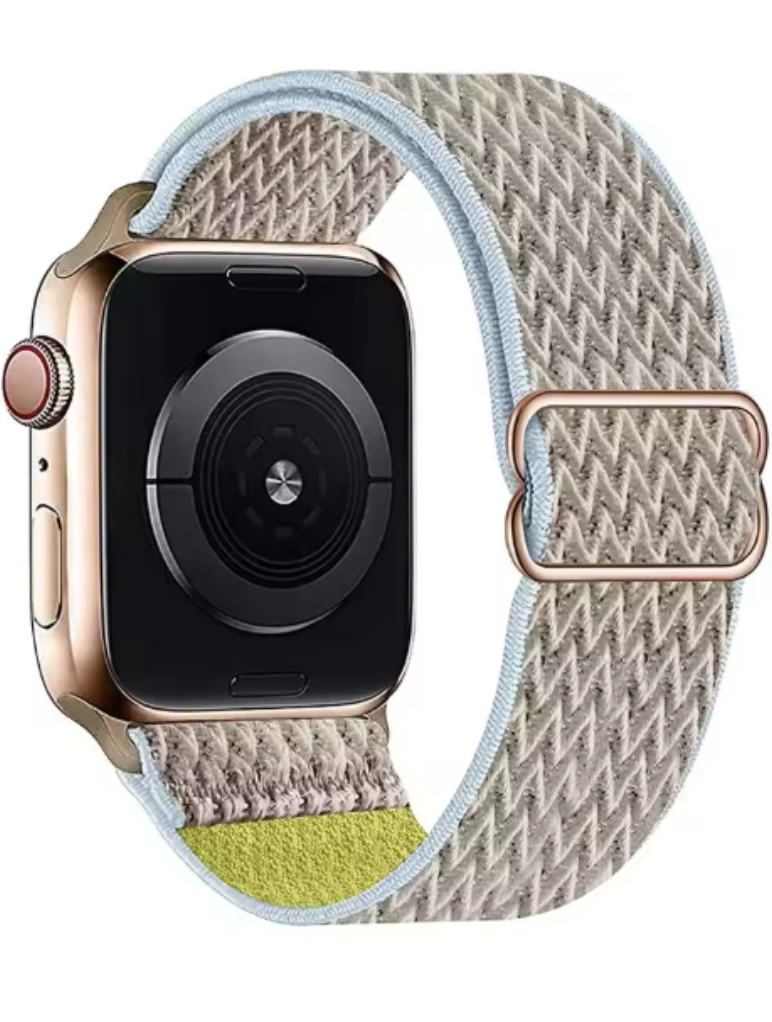 Clypeus - Bracelet en tissu à motifs Chevron pour Apple Watch