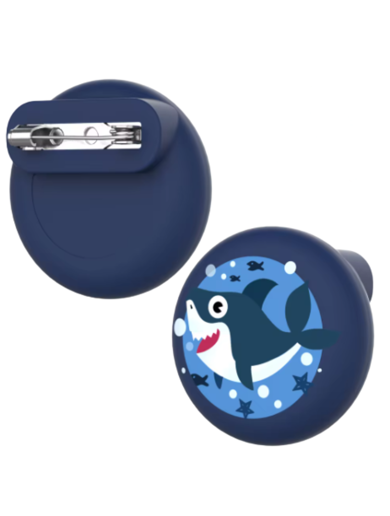 Clypeus - Porte-AirTag pour enfant avec épingle intégrée