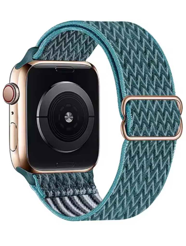 Clypeus - Bracelet en tissu à motifs Chevron pour Apple Watch