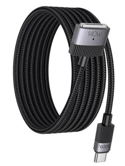 Hoco - Câble de charge Magsafe USB-C vers Mag3 1.8m- 140W