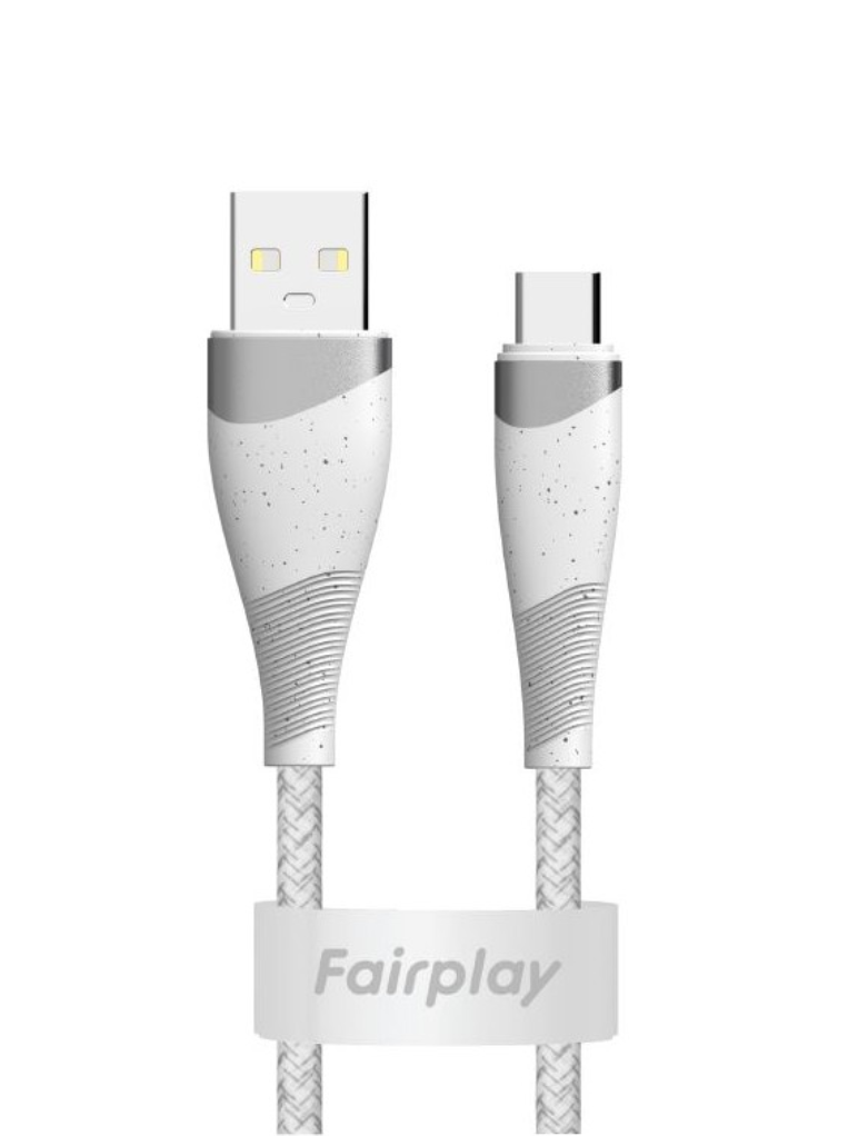 Fairplay - Câble Tréssé USB vers USB-C- 1m