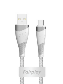 Fairplay - Câble Tréssé USB vers USB-C- 1m